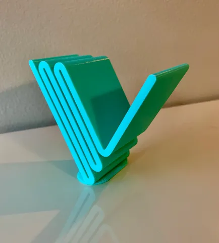 Squiggly Letter V