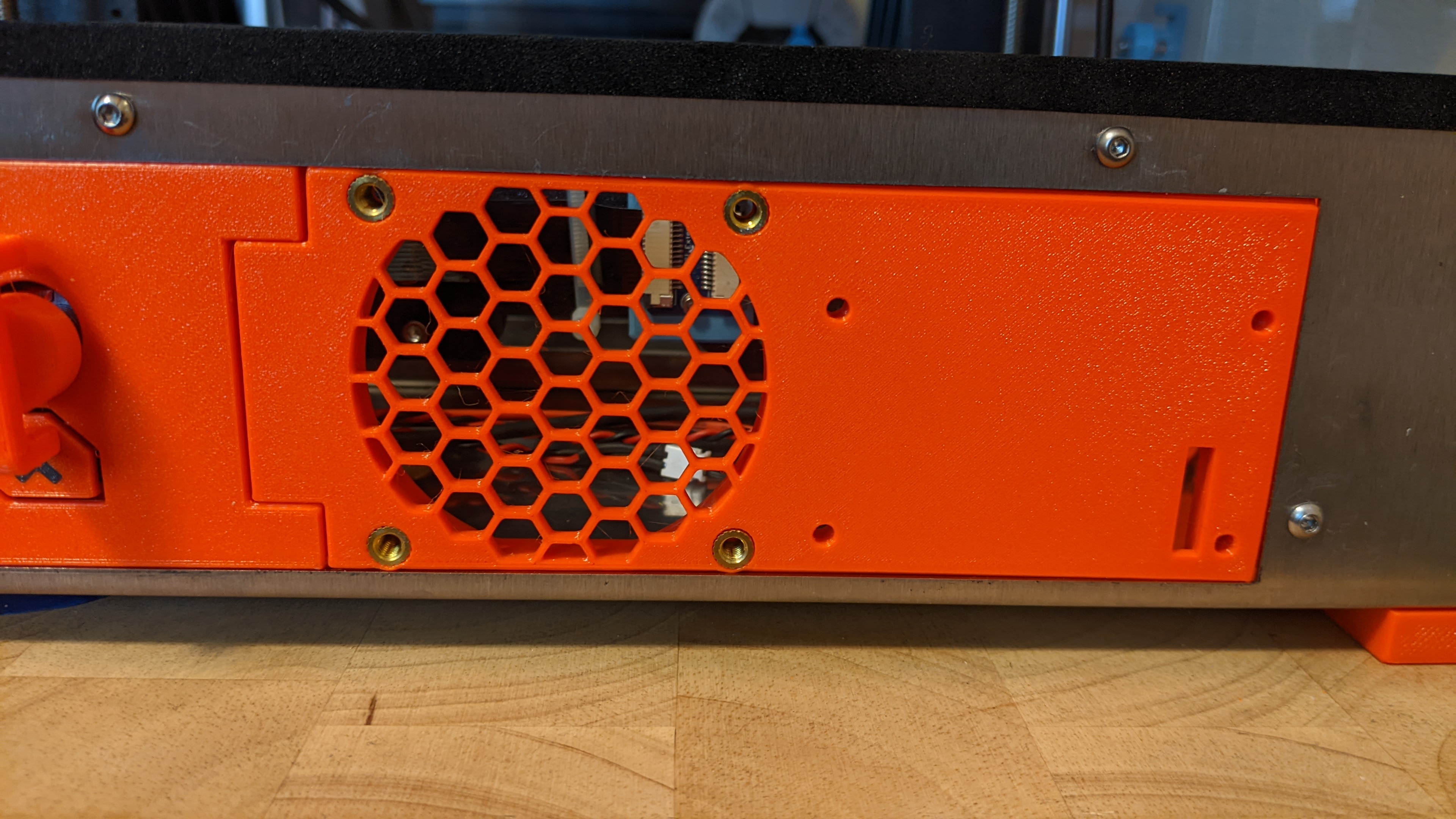 Raspberry 7" Display Printerbox Cover with 60mm fan