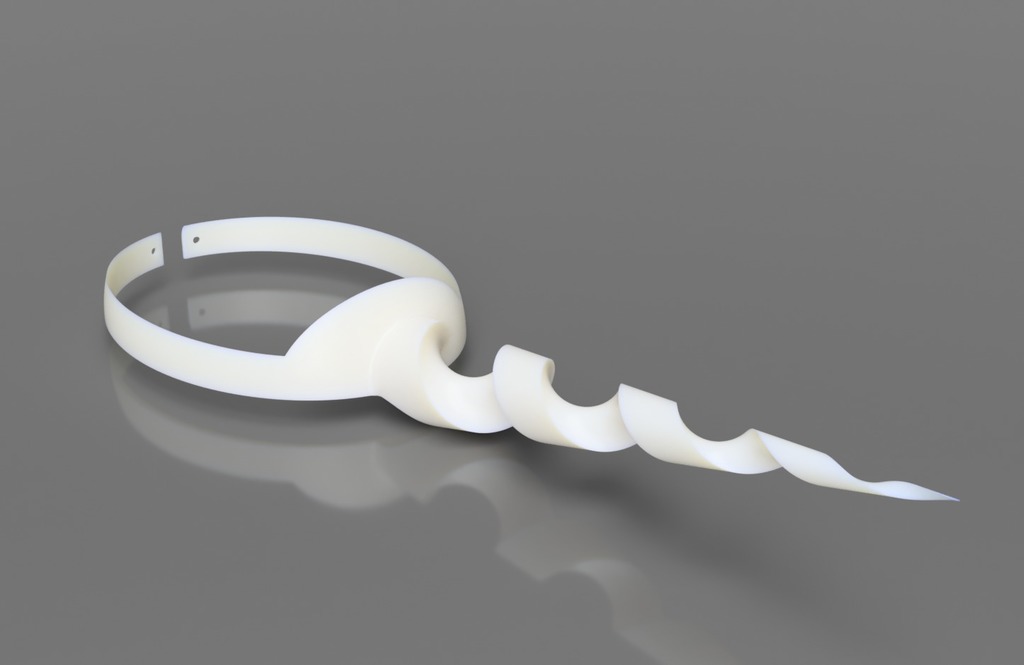 Unicorn horn with headpiece