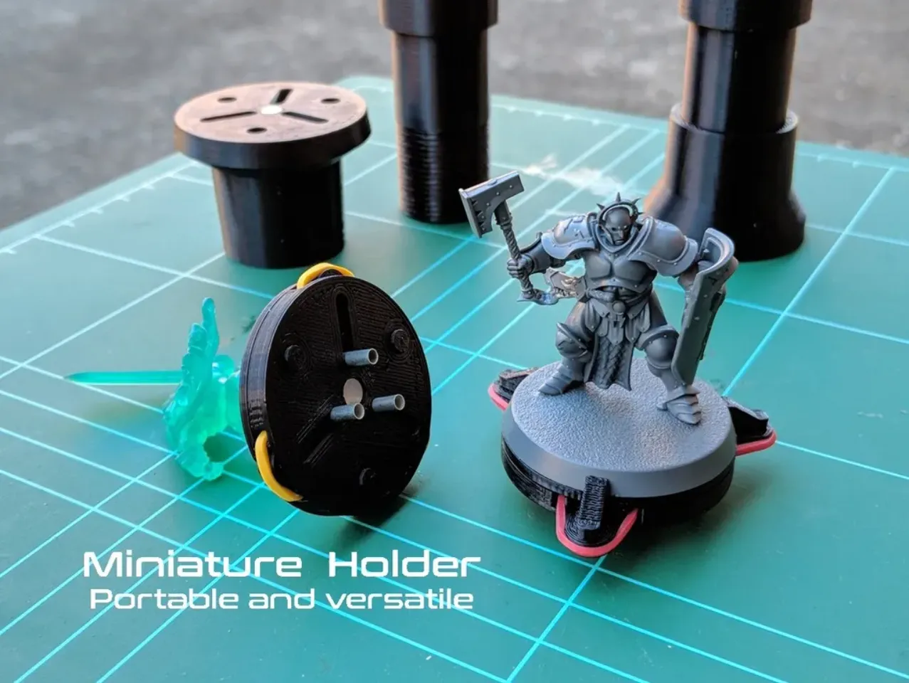 miniVICE Y-Series - Modular miniature holder, painting and hobby system by  chito, Download free STL model
