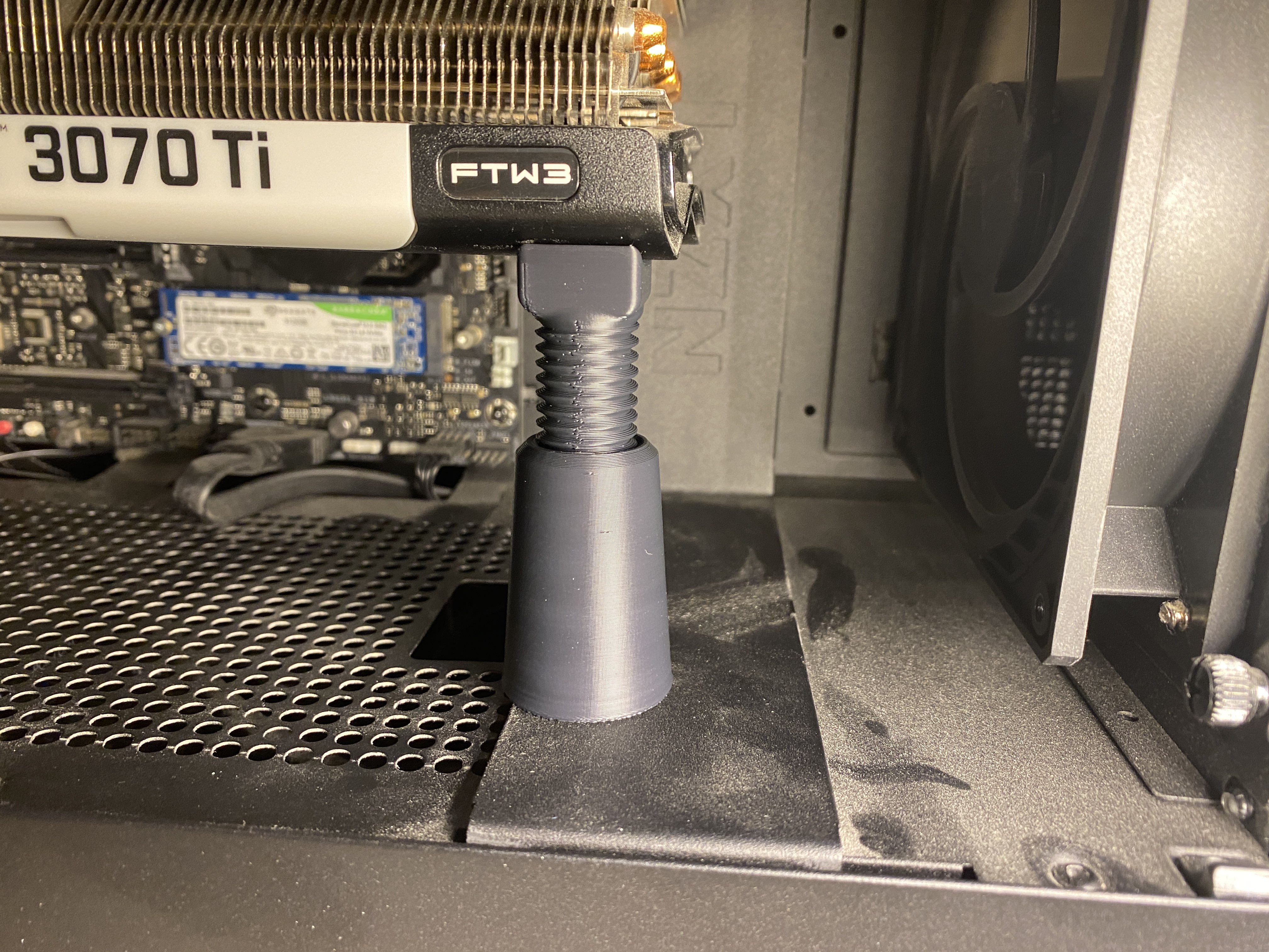 Miniatura 2 do modelo 3D GPU Simple Sag Support Bracket