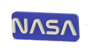 Refrigerator Magnet NASA