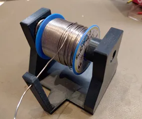 Free STL file Solder wire spool holder 🧞‍♂️・3D print object to
