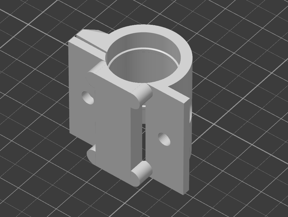 Prusa Mini Y-Axis bearing holder (For non-standard clone beds)