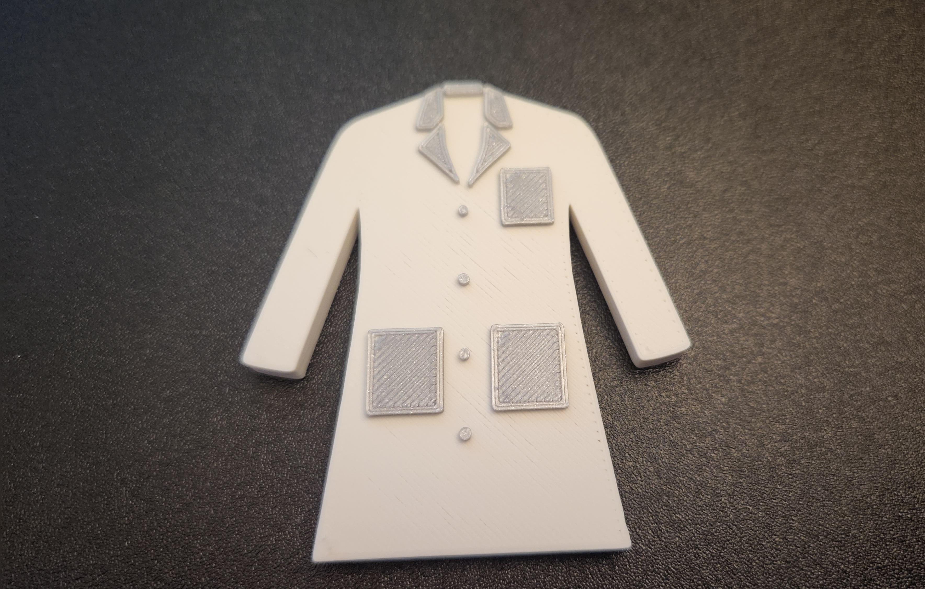Lab Coat Magnet