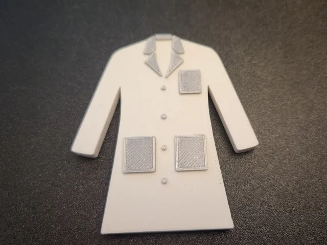 Lab Coat Magnet