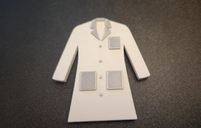 Lab Coat Magnet