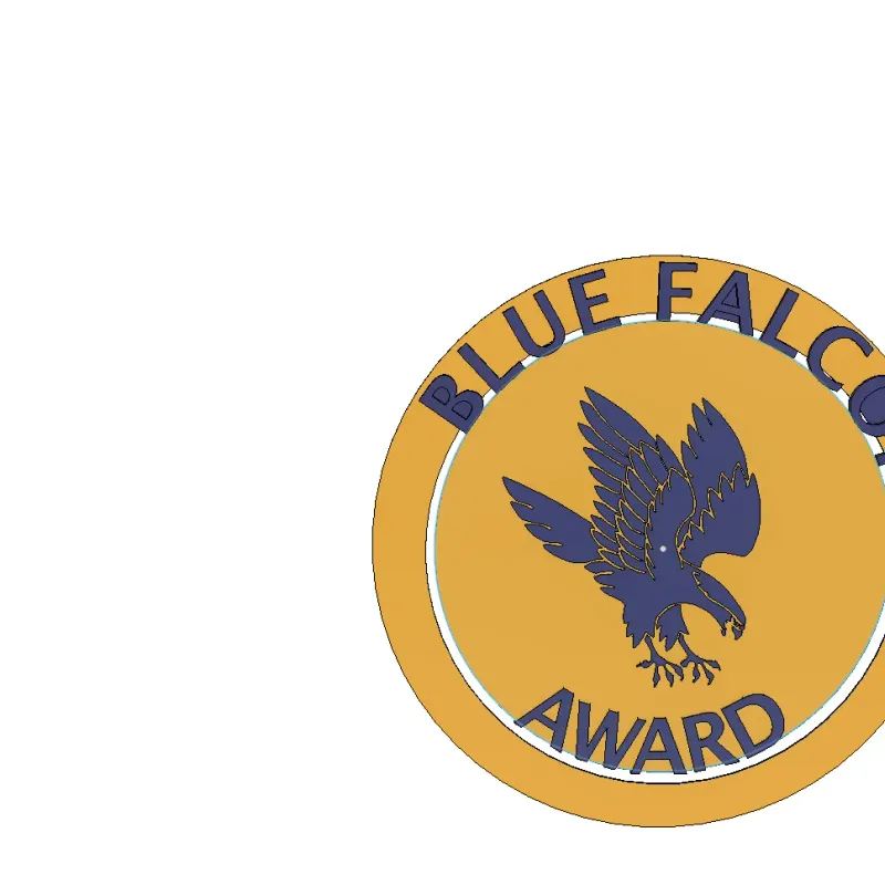 blue falcon award certificate pdf