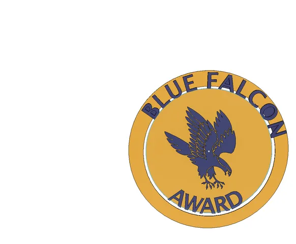 BLUE FALCON AWARD (fridge magnet)