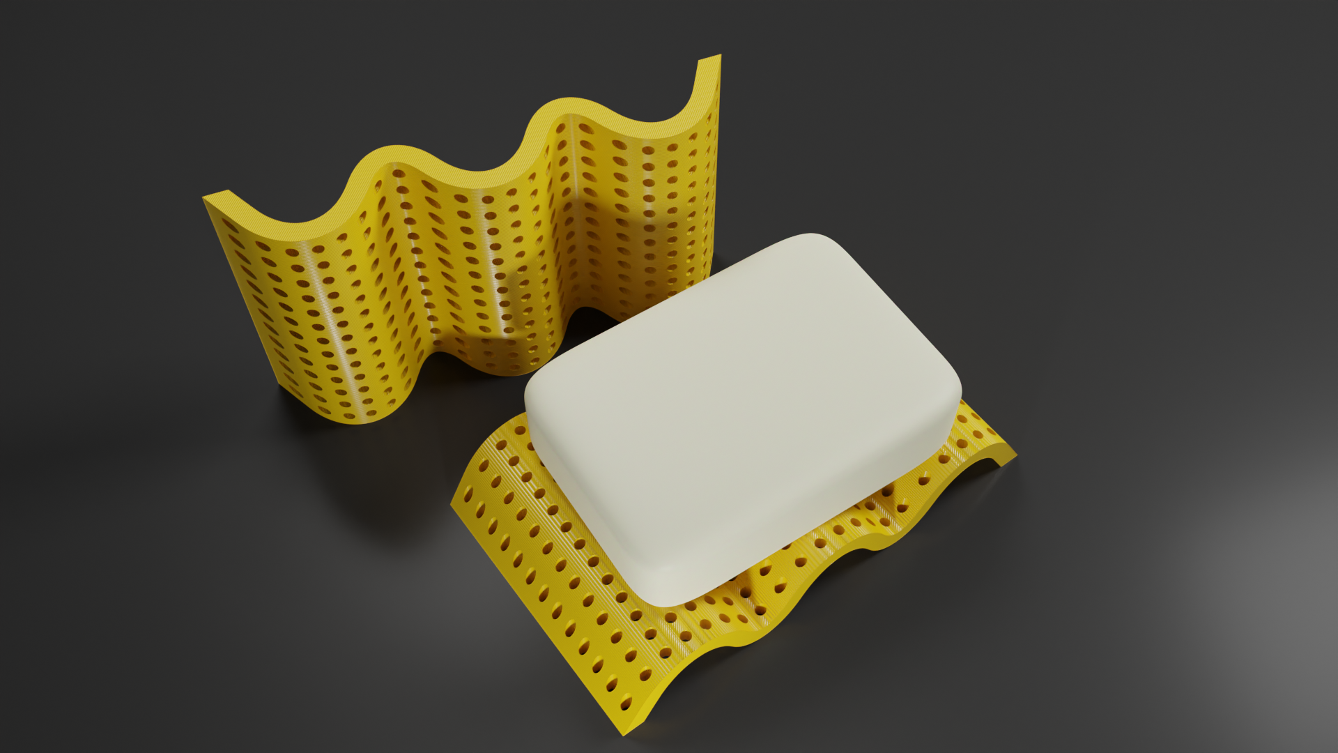 Wavy Soap Dish
