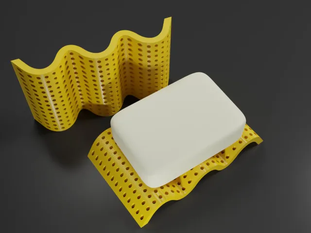 Wavy Soap Dish