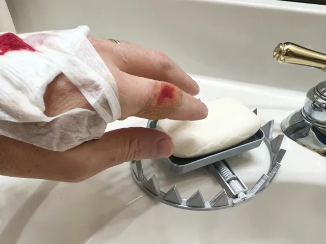 Bear Trap Soap Dish