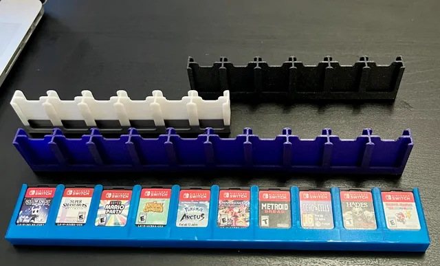 Parametric Nintendo Switch Cartridge Holder
