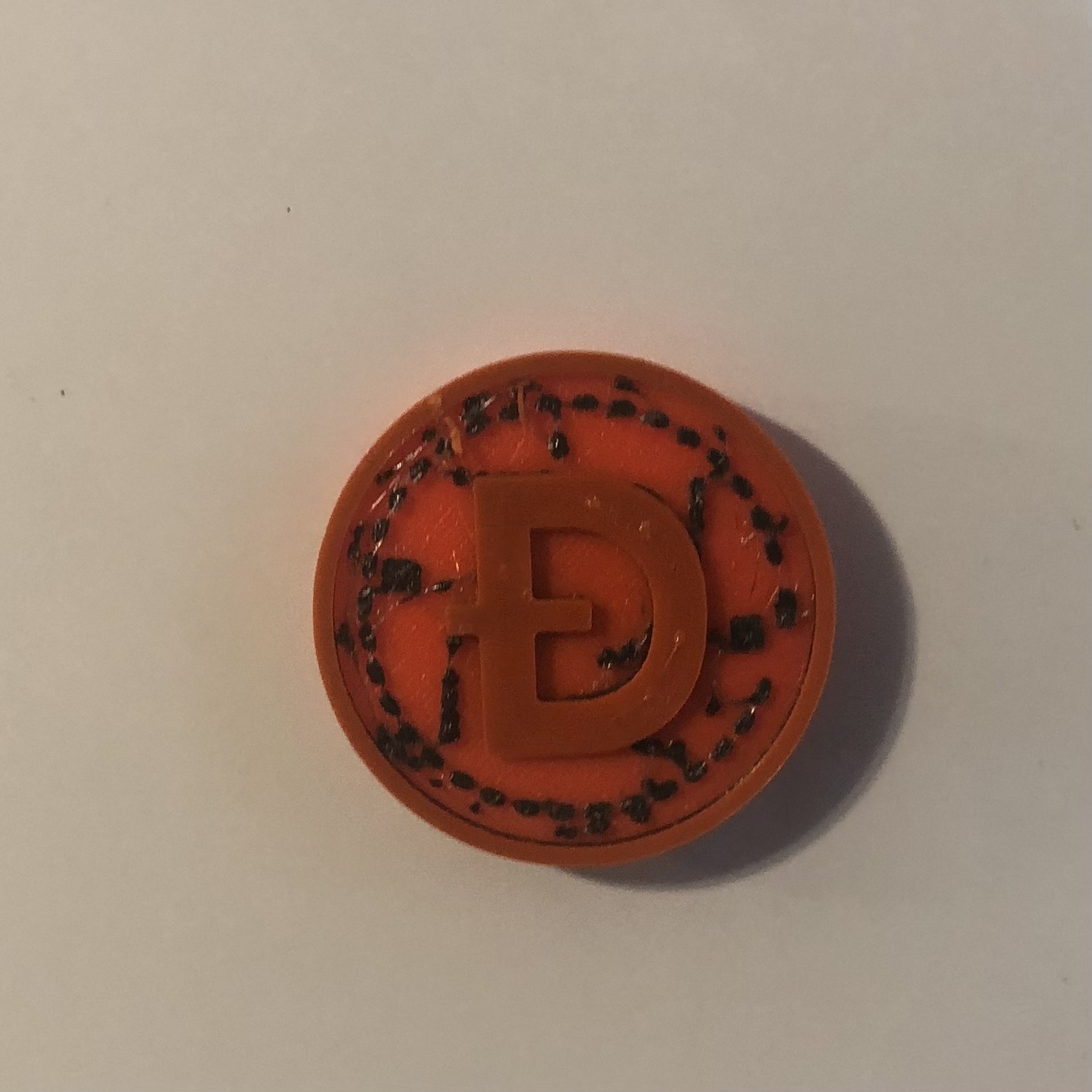 Miniatura 2 do modelo 3D Dogecoin Magnet