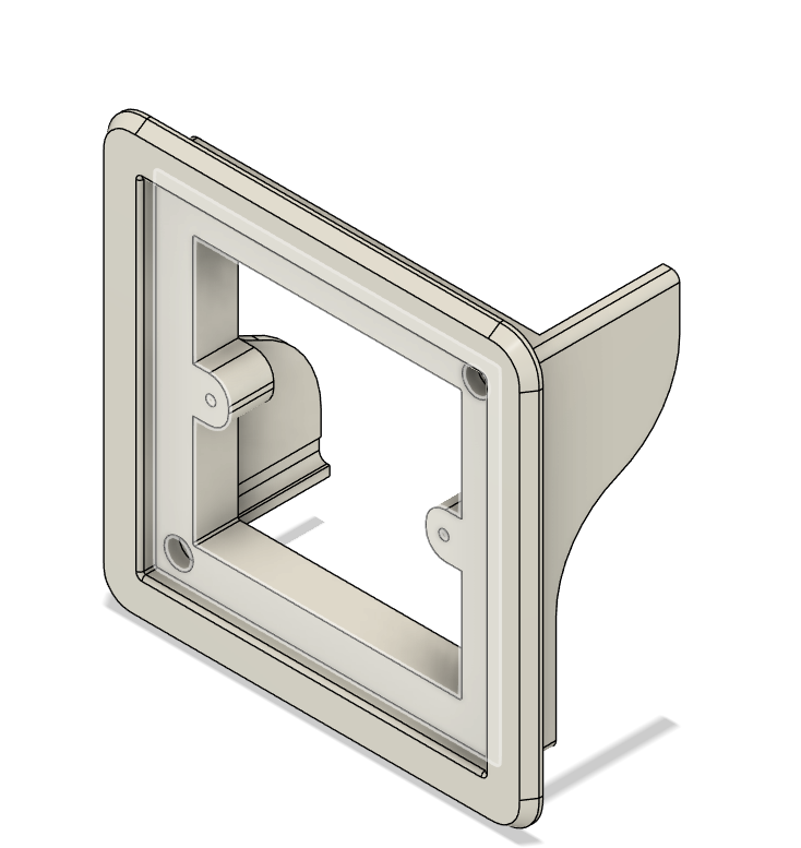 Type 86 Old Work Low Voltage Wall Plate