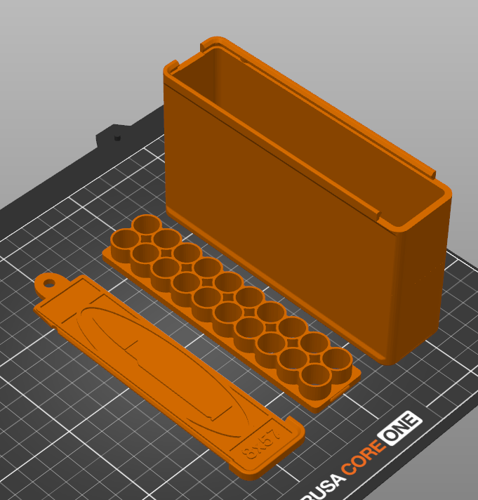 20rd lockable Ammo Box 8x57