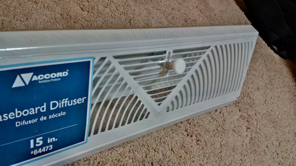 Replacement knob for baseboard diffuser — miniatura 3