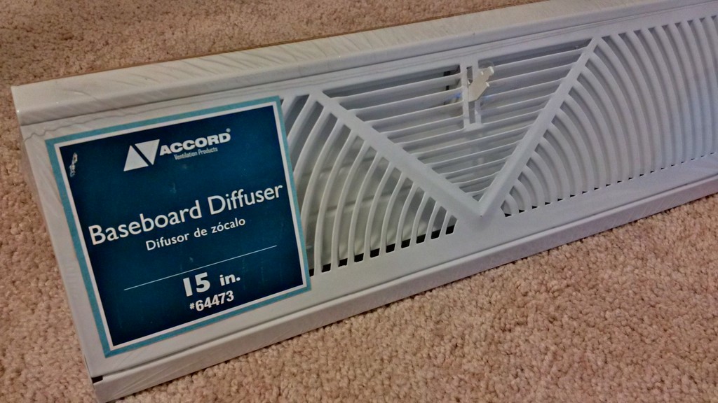 Replacement knob for baseboard diffuser — miniatura 5