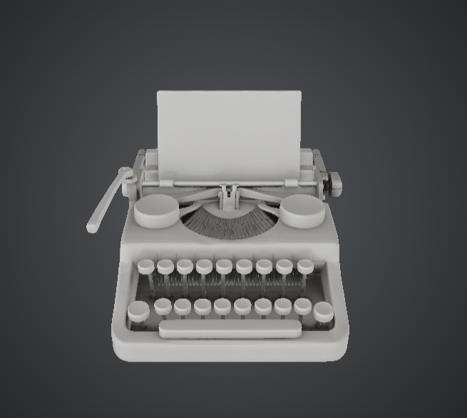 Vintage Typewriter – Classic Desk Writing Machine
