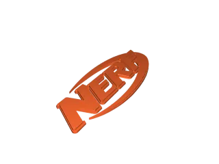 Free STL file Nerf Logo 🚩・3D printer design to download・Cults