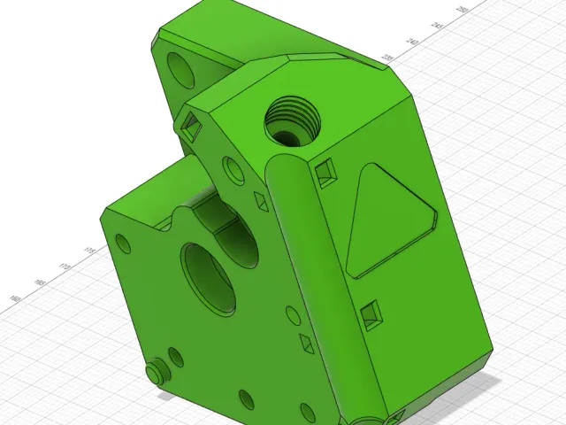 Vertex Extruder M10 Pneumatic Fitting