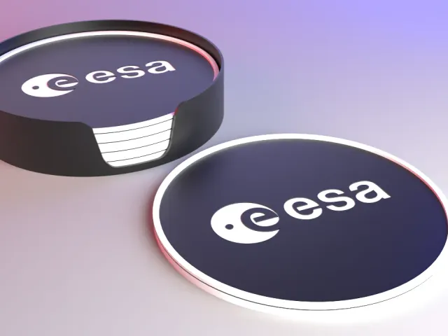 ESA Coaster Set - European Space Agency Logo