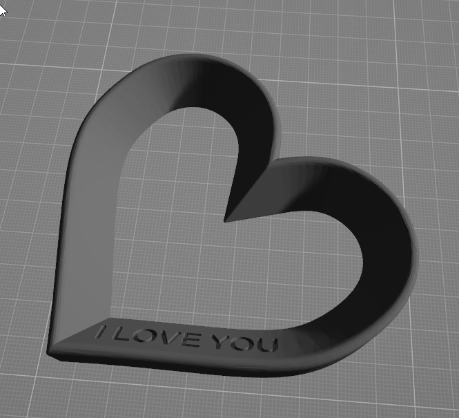 I LOVE YOU fridge magnet by Johination | Download free STL model ...