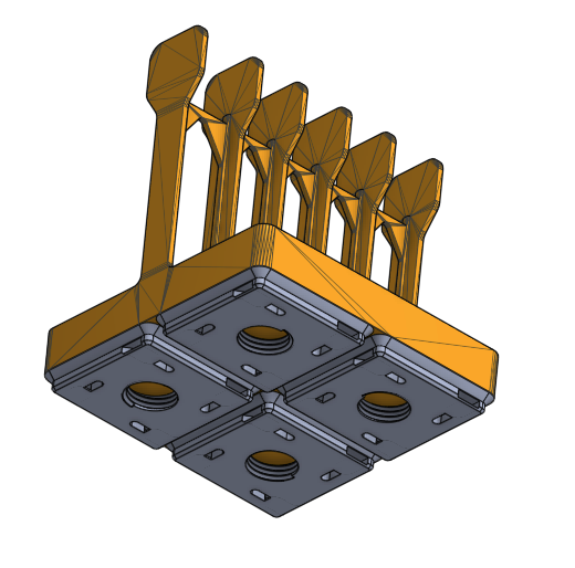 Gridfinity Refined plier stand