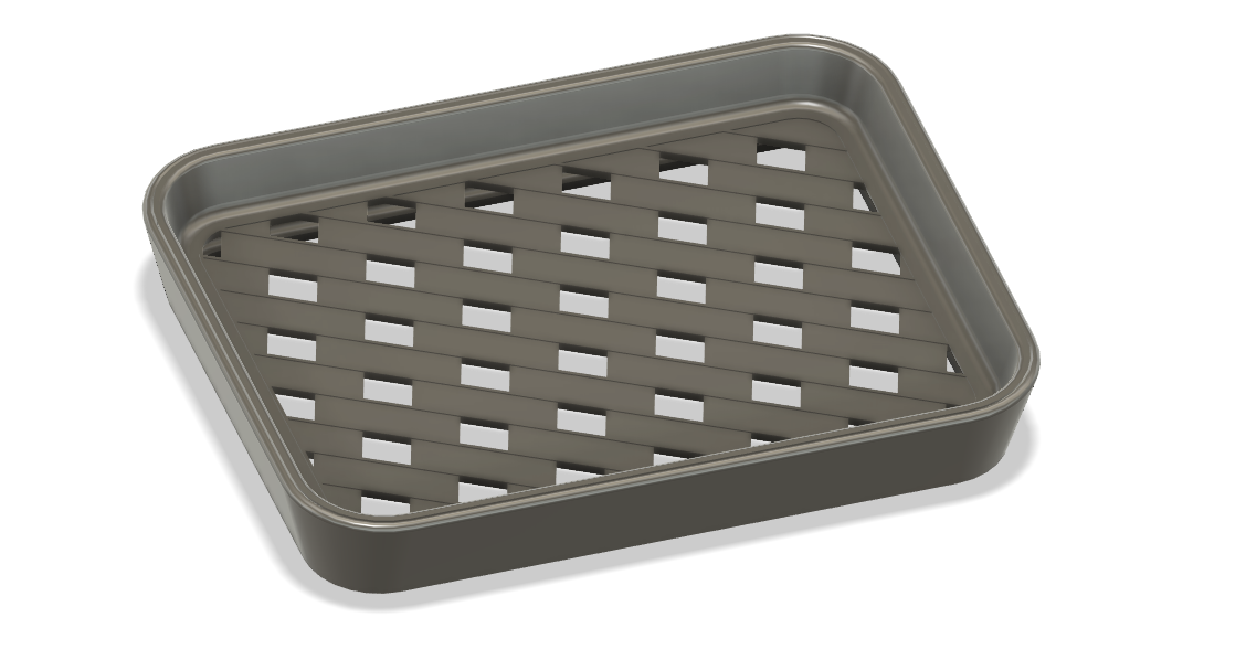 Lattice Soap Dish