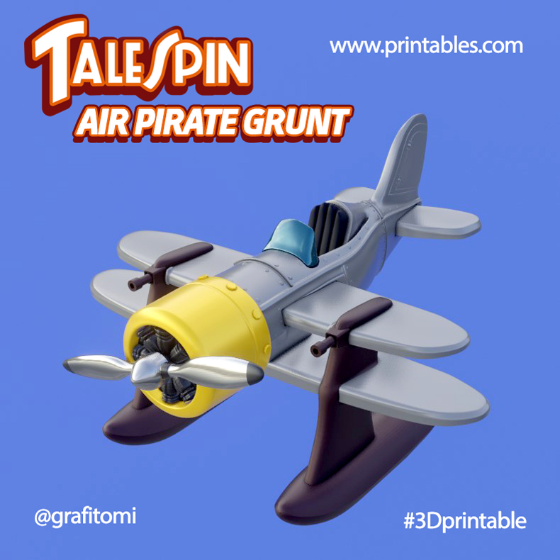 TaleSpin - Air Pirate Grunt plane