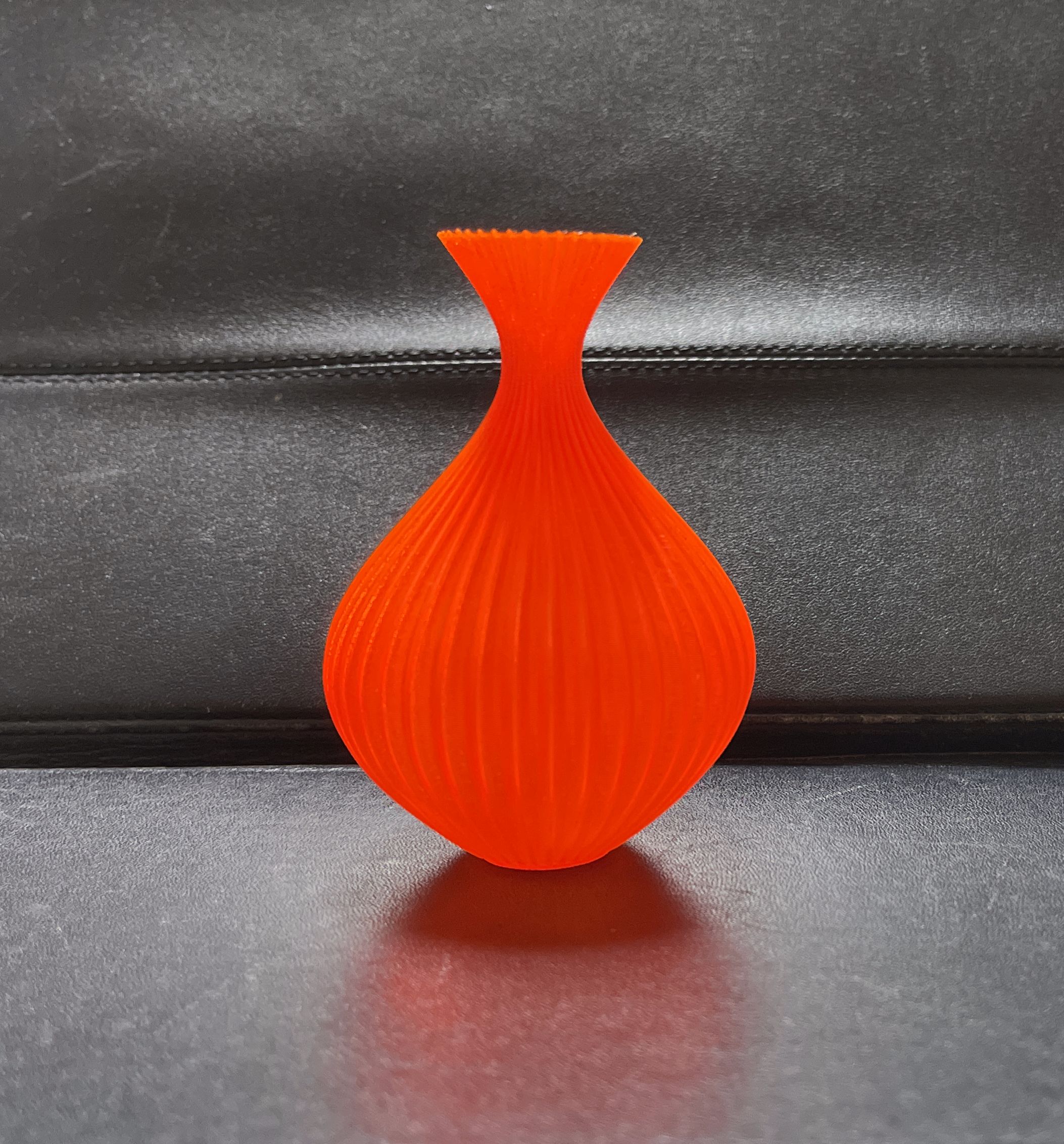 Glitter PVB vase in vase mode