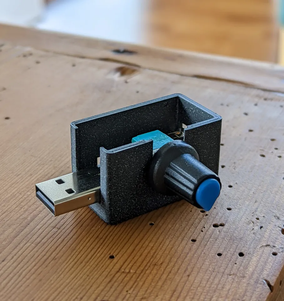 USB Fan Controller Case by don frechdachs | Download free STL model ...
