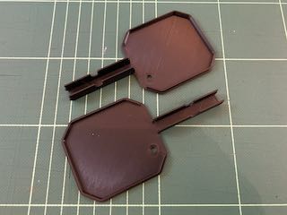 Retro 7 Segment Clock - the Final One XL Cable Cover Remix