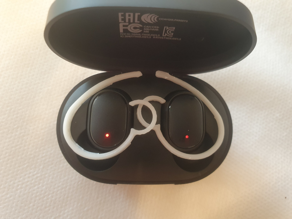 Miniatura 2 do modelo 3D Xiaomi Mi True Earbuds Basic 2 ear hook