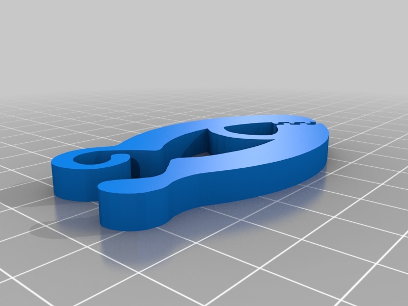 Miniatura 3 do modelo 3D Cyclops Sock Clip