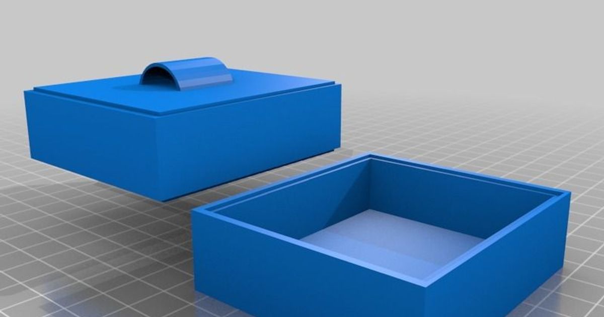 Storage Box by Alfcam Download free STL model