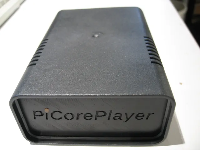 EURO-BOX PiCorePlayer face and mounting plate