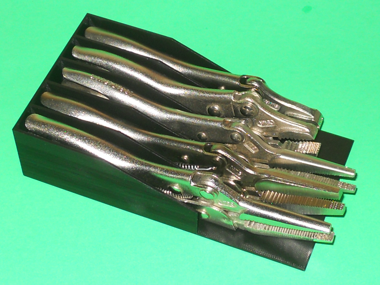 Parametric Vertical Tool Organizer