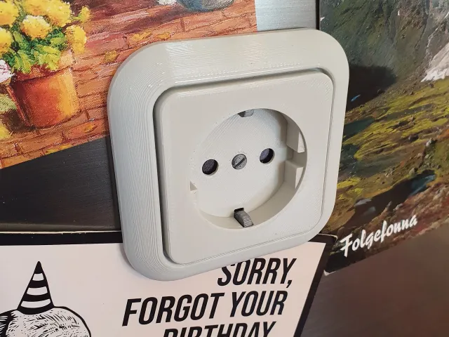 Wall Socket Refrigerator Magnet