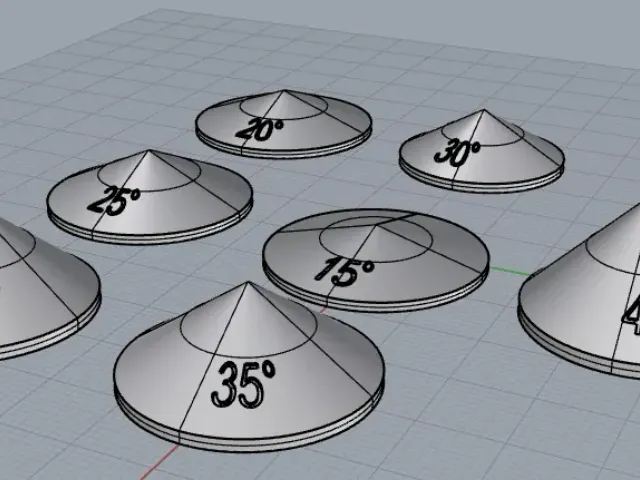 test hollow cones