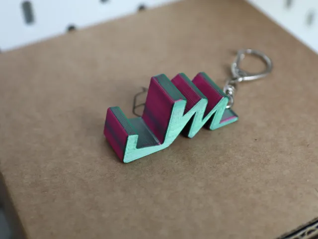 M phone stand keychain remix