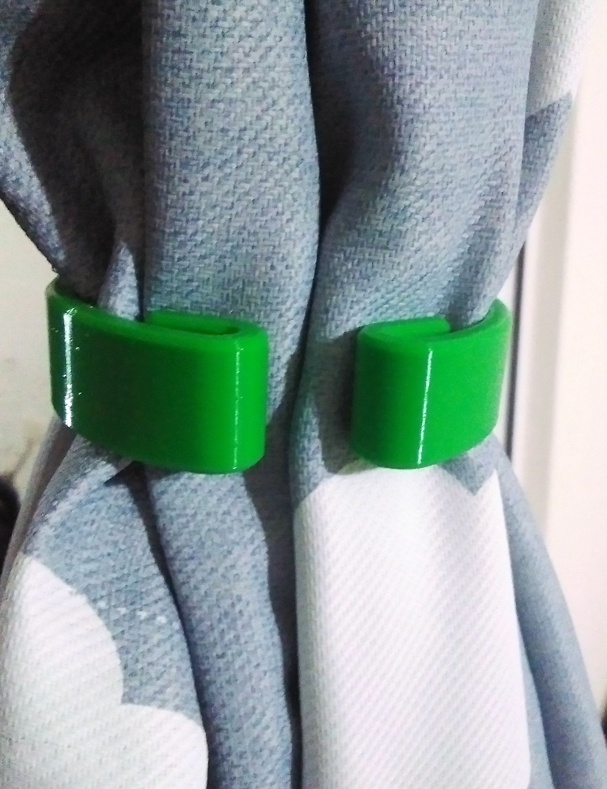 Miniatura 3 do modelo 3D Flex Curtain Holder