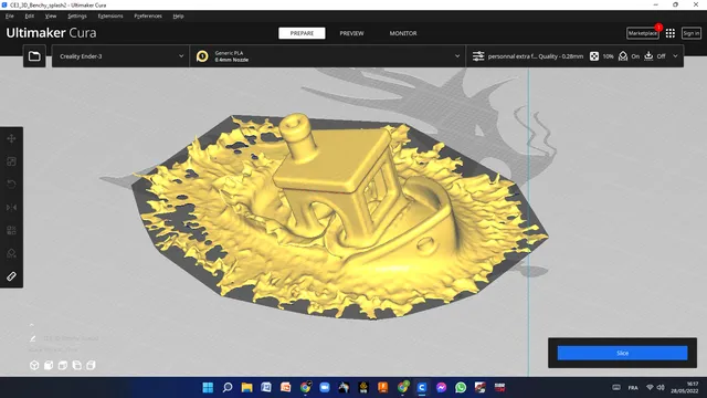 Splash Benchy