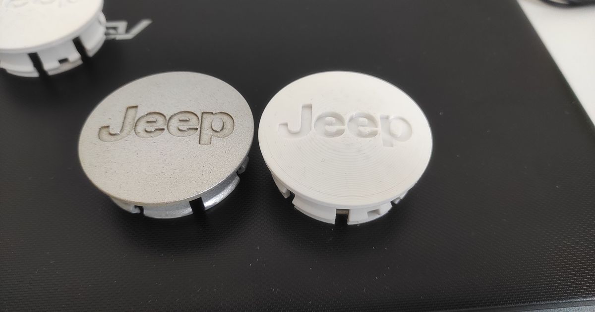 JEEP Wheel center cap by TomasH Download free STL model