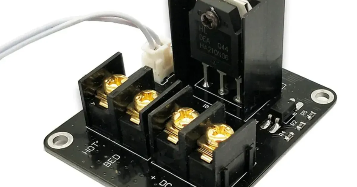 12V MOSFET modul 2020 profil bracket by DVS | Download free STL model ...
