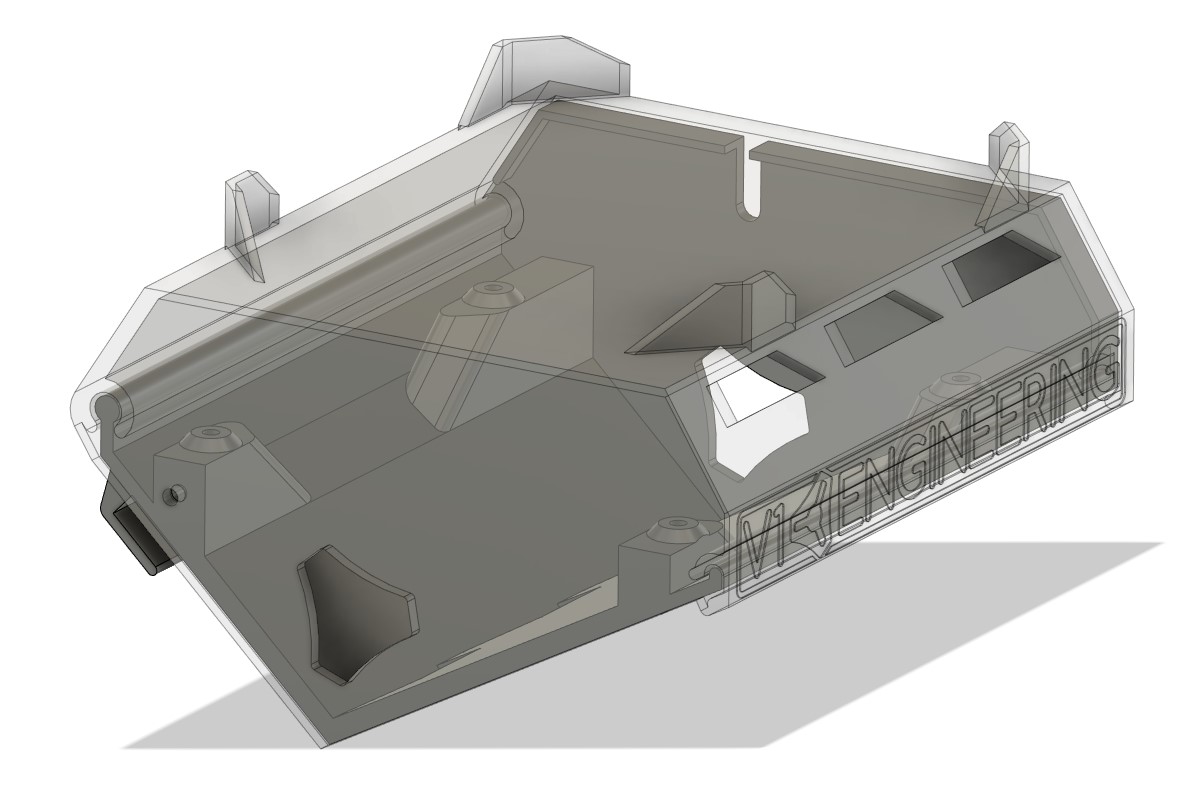 Blank CAD for LR3 control box case.