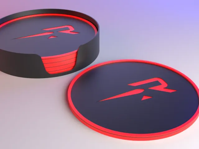 Rocket Lab Coaster Set
