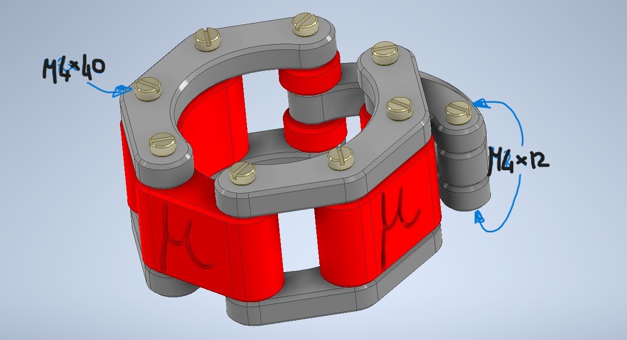 Simple Barbell Collar v2 (50mm 28mm 26mm)