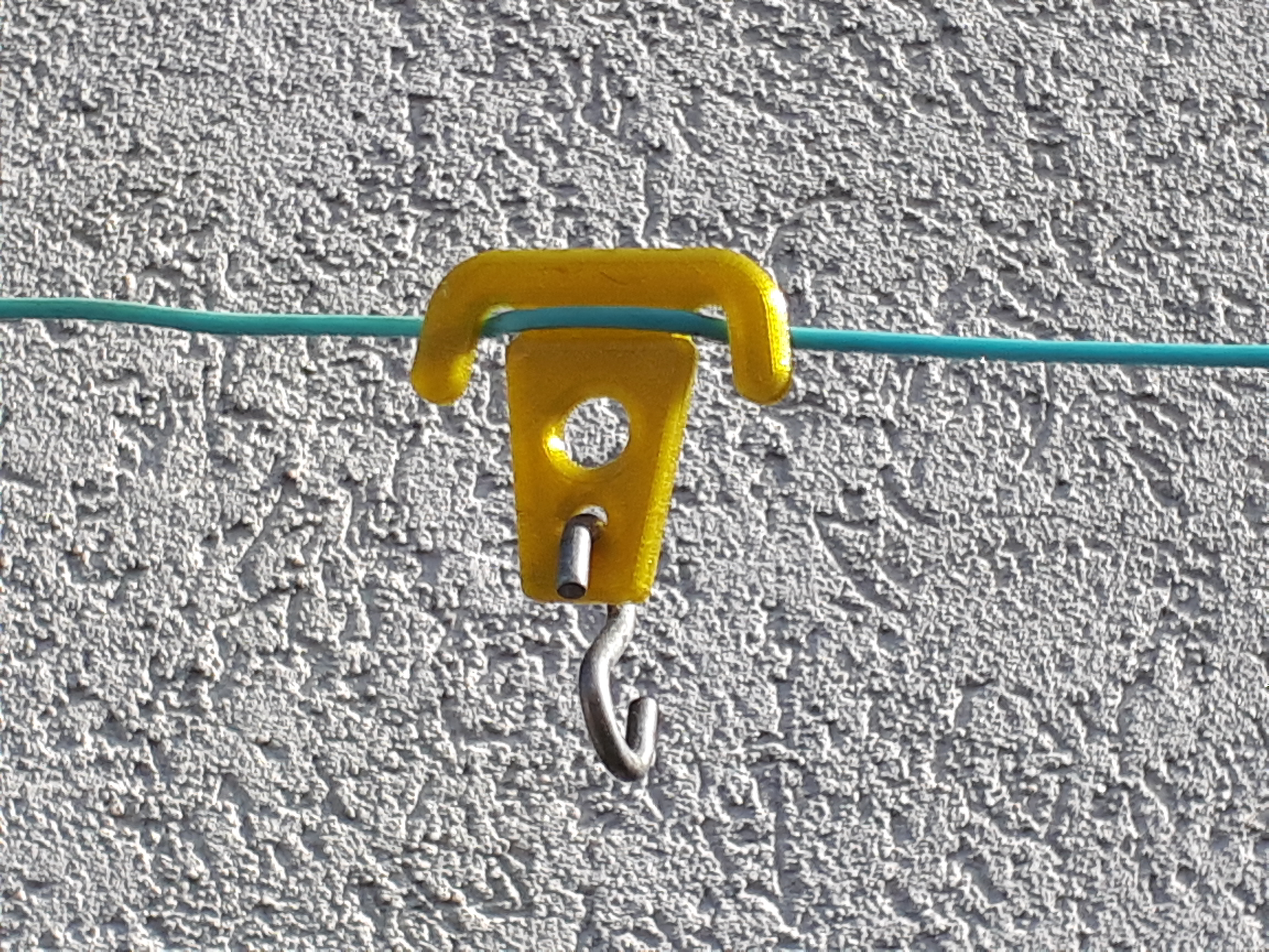 Clothes line adapter