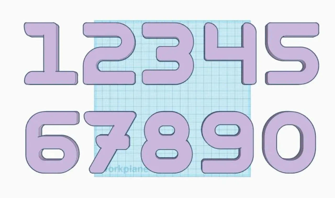 Hidden Hardware House Numbers by Crazy Clever | Download free STL model ...